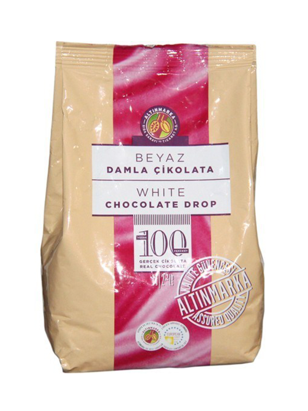 Altınmarka Beyaz Damla Drop Çikolata 1000 Gr. 39.81 TL + KDV