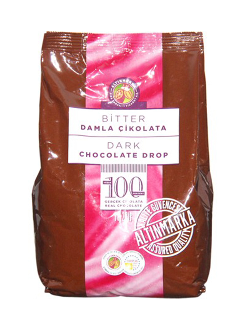 Altınmarka Bitter Damla Drop Çikolata 1000 Gr. Sorunuz + KDV