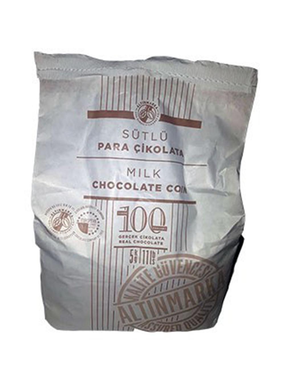 Altınmarka Sütlü Para Çikolata 5000 gr 171.30 TL + KDV